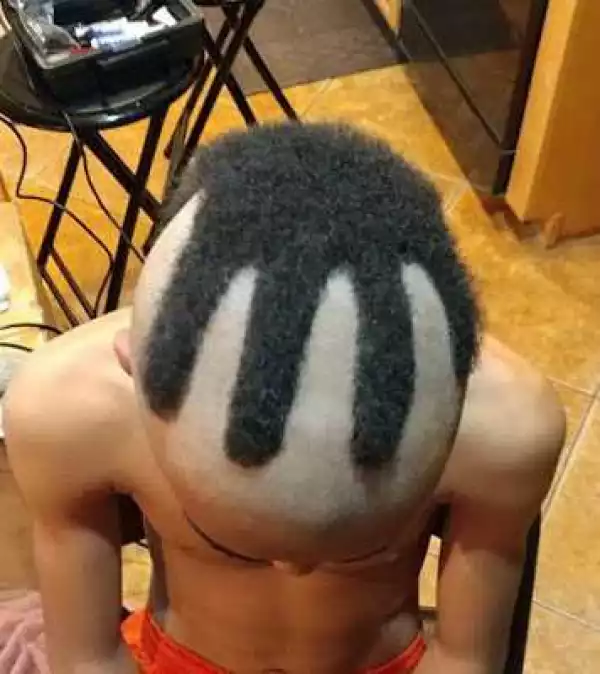 Photos Of Young Boy With ‘Hand Of God’ Haircut Causes Major Stir On Twitter 